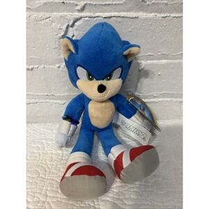 2022 Sonic‎ The Hedgehog 2 The Movie SONIC 9" Inch Soft Plush NEW